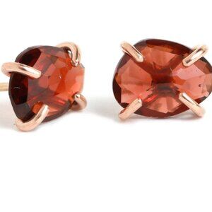 Melissa Joy Manning Prong-Set Garnet Studs